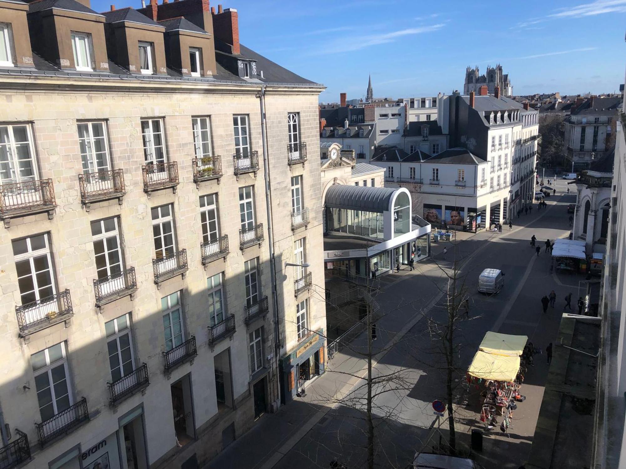 Appt 3 Chambres Hyper Centre Tres Calme Tres Clair Quartier Place Royale, Parking Gratuit Nantes Luaran gambar